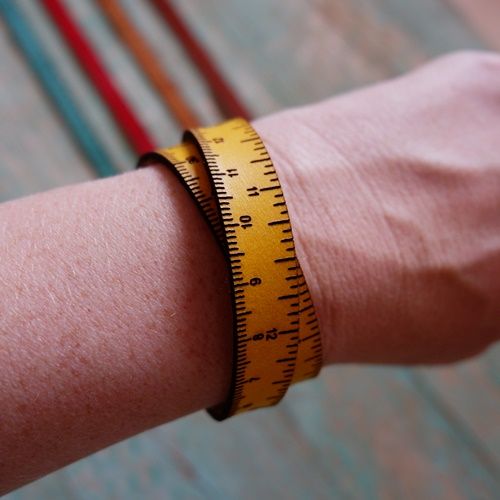 Pulsera cinta métrica wrist ruler