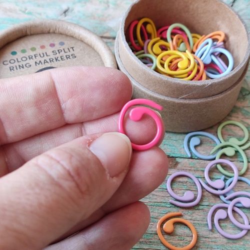 COCOKNITS COLORFUL SPLIT RING MARKERS 2