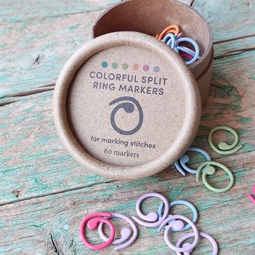 COCOKNITS COLORFUL SPLIT RING MARKERS 3