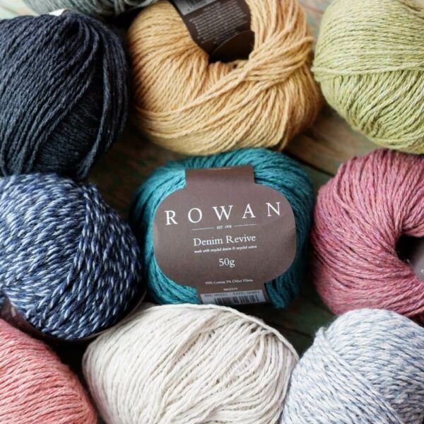 Rowan Denim Revive algodón reciclado
