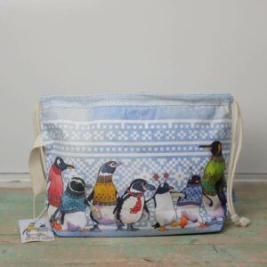 Emma Ball Bolsa proyecto con cordón Penguins in pullovers(1)(1)