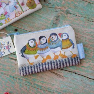 Emma Ball Estuche pequeño Woolly Puffins(1)