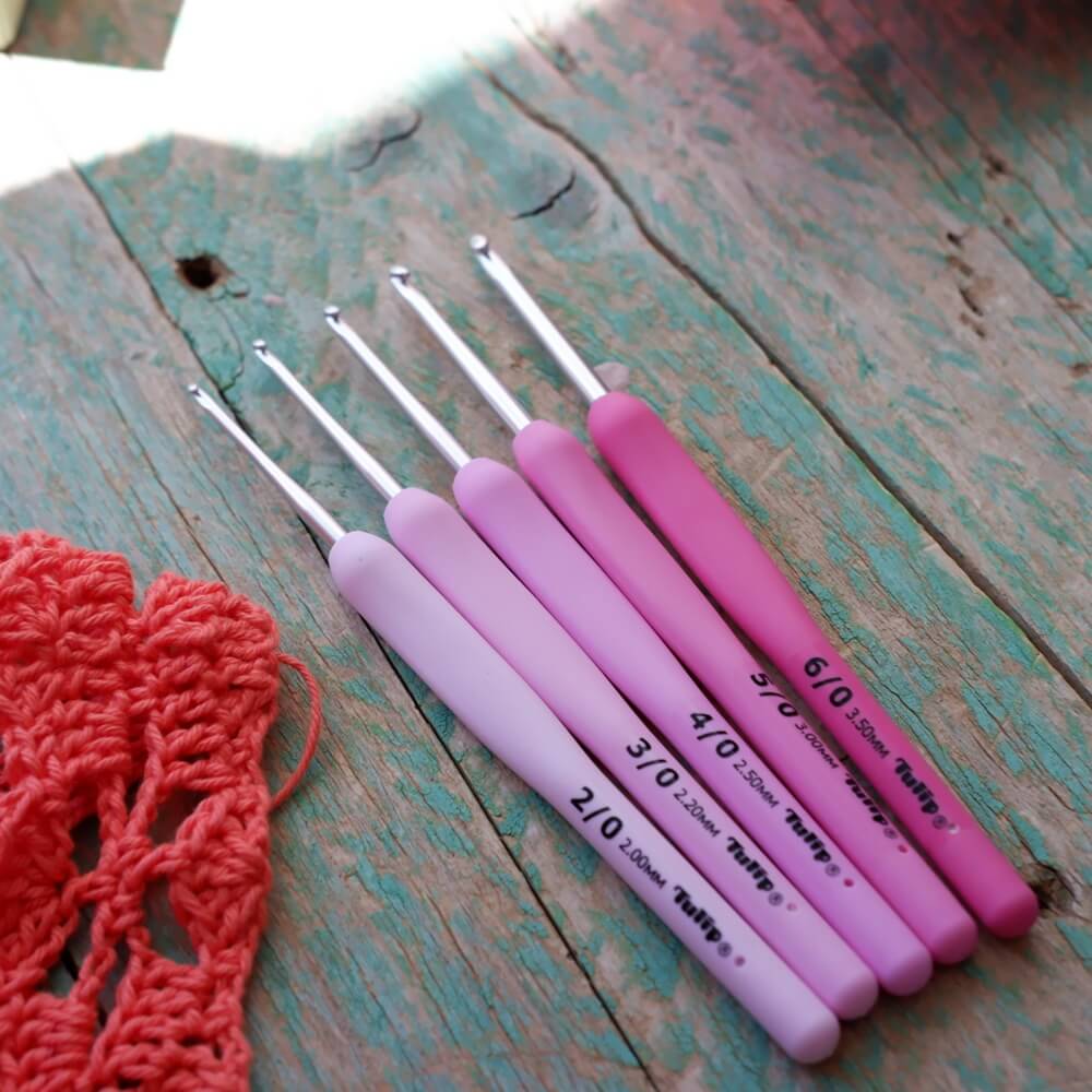 Tulip Etimo Rose aguja ganchillo crochet(1)