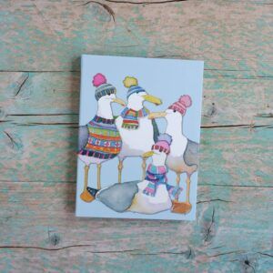 EMMA BALL BLOC DE NOTAS SEAGULLS IN BEANIES