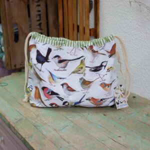 Emma Ball Bolsa de proyecto British Birds DRAW29