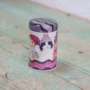 Emma Ball Mini Stacking Tin Cats in Hats T340