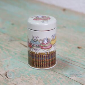 Emma Ball Mini Stacking Tin Sheep in Sweaters T285