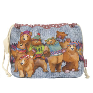 Emma Ball | Bolsa de proyecto "Woolly Bears" DRAW31