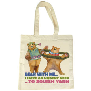 Emma Ball | Tote Bag "BEAR WITH ME" WOOL16