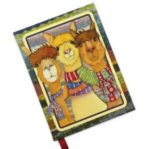 Emma Ball | Bloc de notas "Happy Alpacas" N47