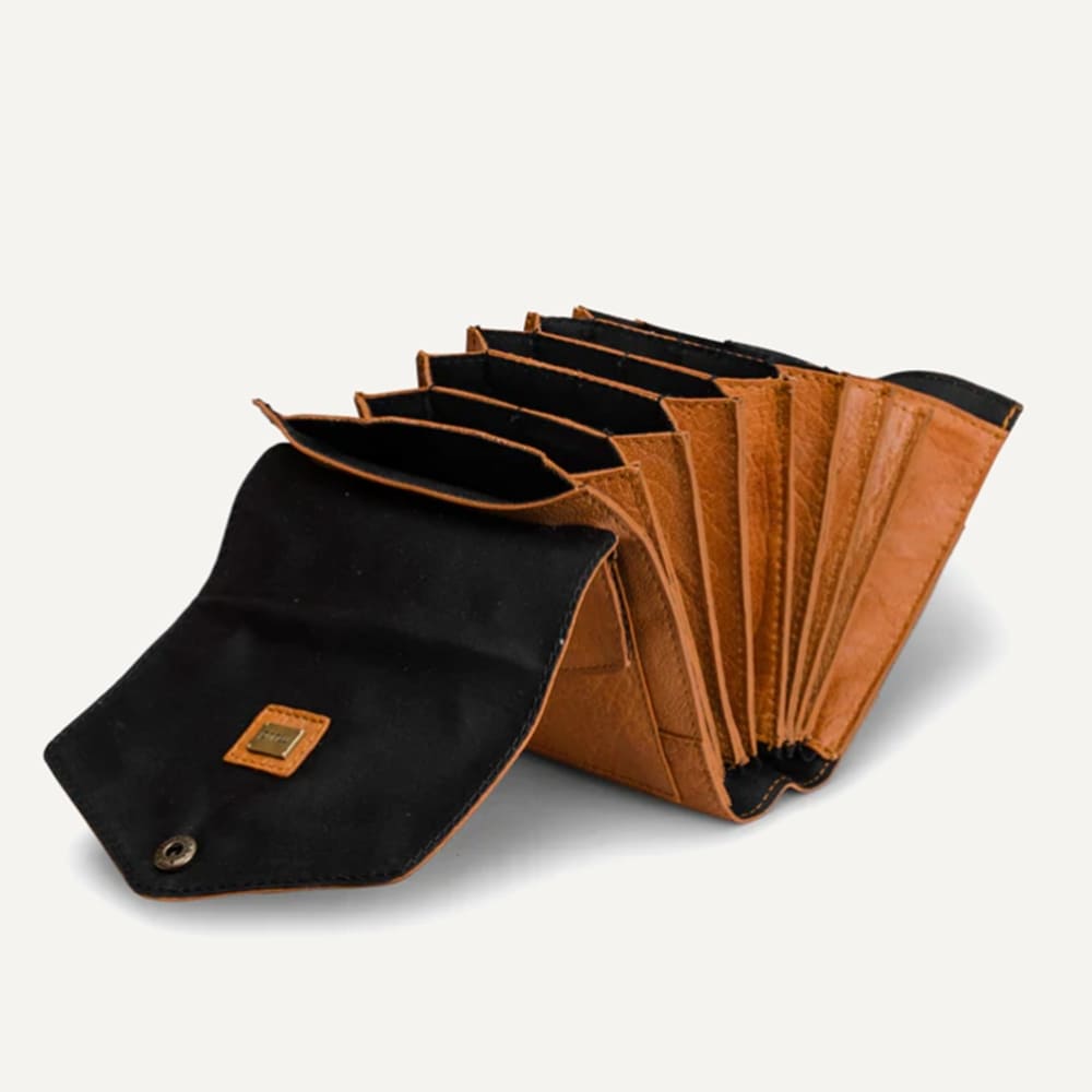 Muud Betina Estuche de cuero para agujas circulares 1