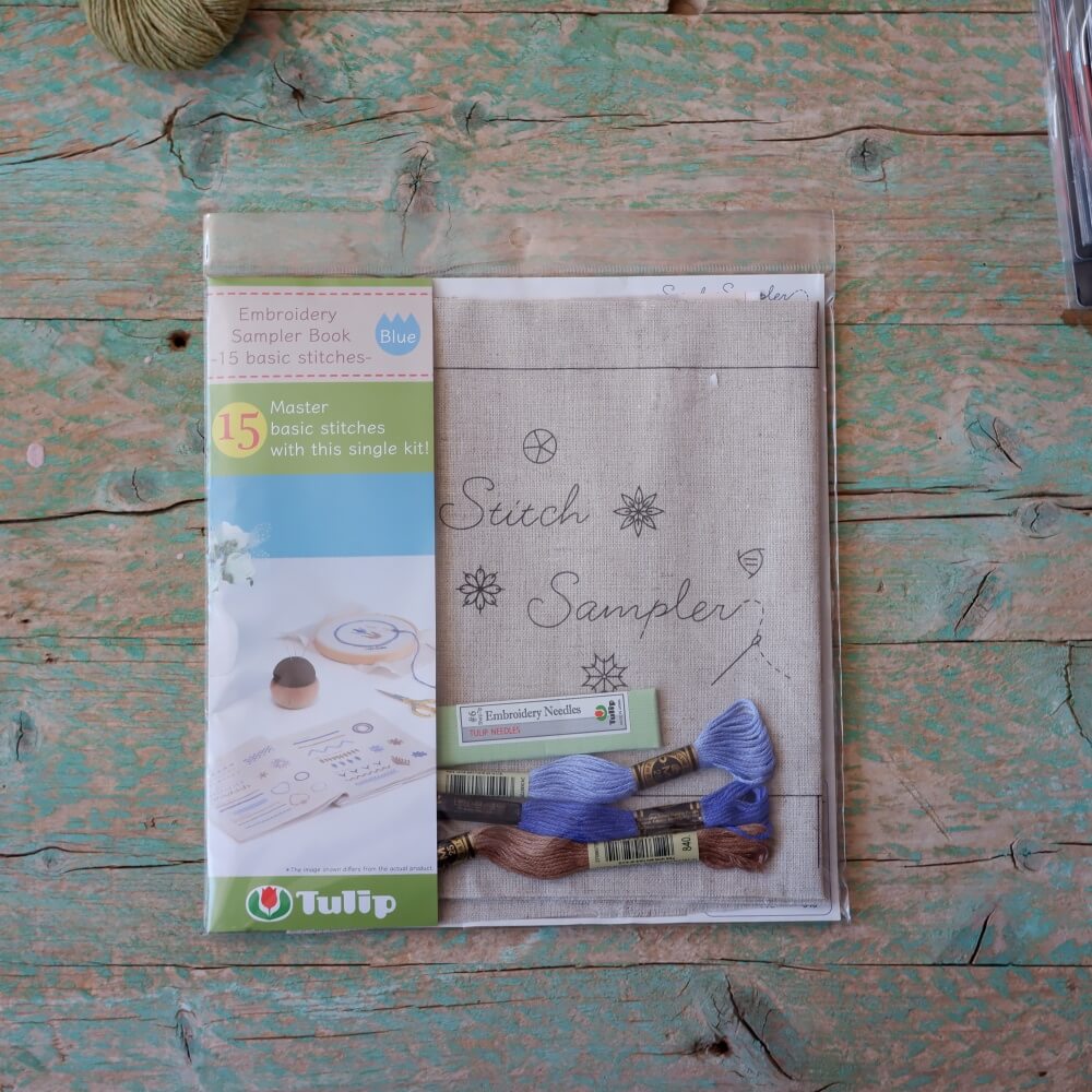 Embroidery Sampler Book Libro para aprender puntos de bordado(1)