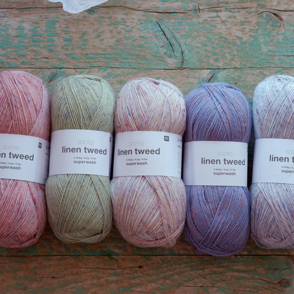 Rico Design Socks Cotton Linen(1)