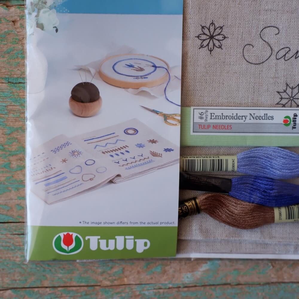 Embroidery Sampler Book Libro para aprender puntos de bordado(1)