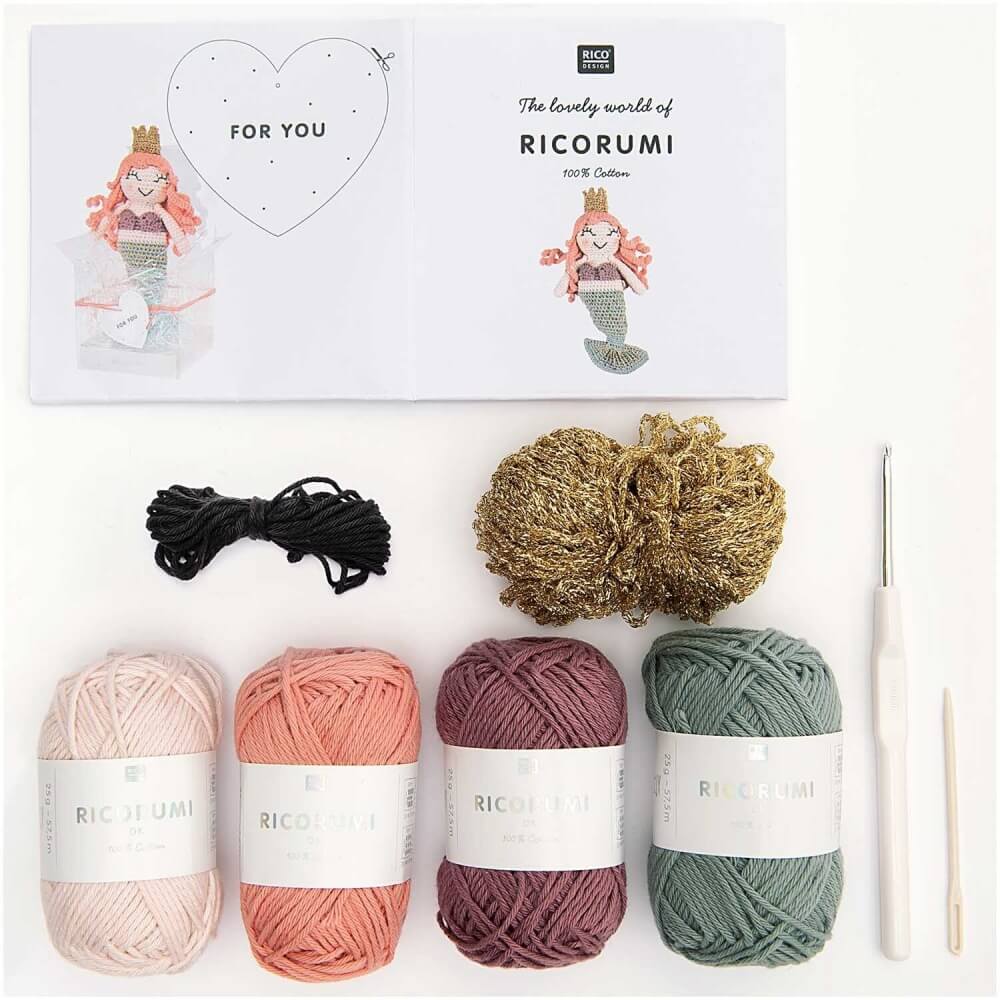Rico Design Kit Ricorumi amigurumi sirena(1)