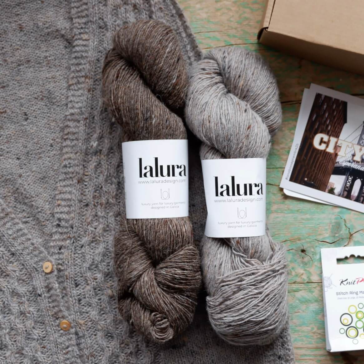 Lanabox septiembre 26 Lalura La Tweed
